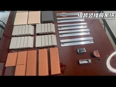 Mengumpulkan Sampel Bracket-Vertical Hanging Panel System