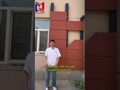 Pemasangan Mudah dan Sistem Penopang Fasad Semua-aluminium yang Dapat Disesuaikan