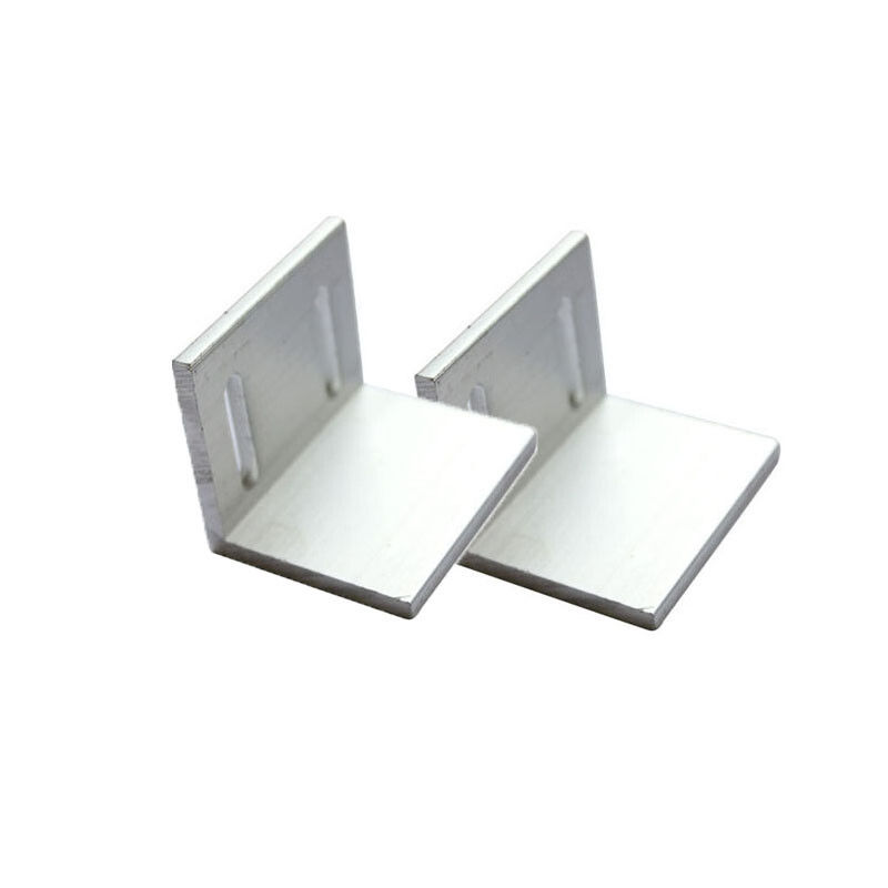 Curtain Wall Metal Corner Brackets Ceiling Mounting 90 derajat Angle Metal Bracket