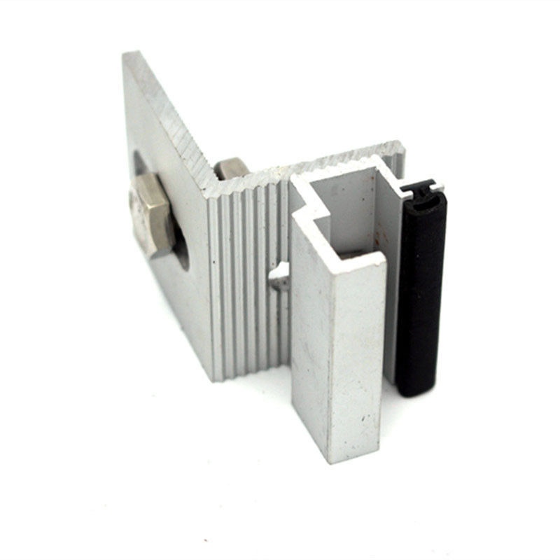 OEM Brackets Aluminium Industri Ekstrusi Untuk Wall / Ceiling Mounting Corner Brace