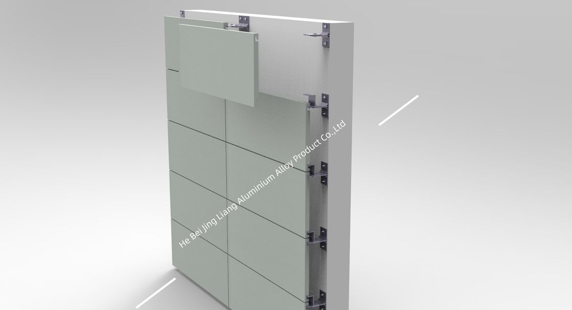 Panel Komposit Aluminium 2mm Polyethylene Core Acp Mudah Dan Cepat Dipasang