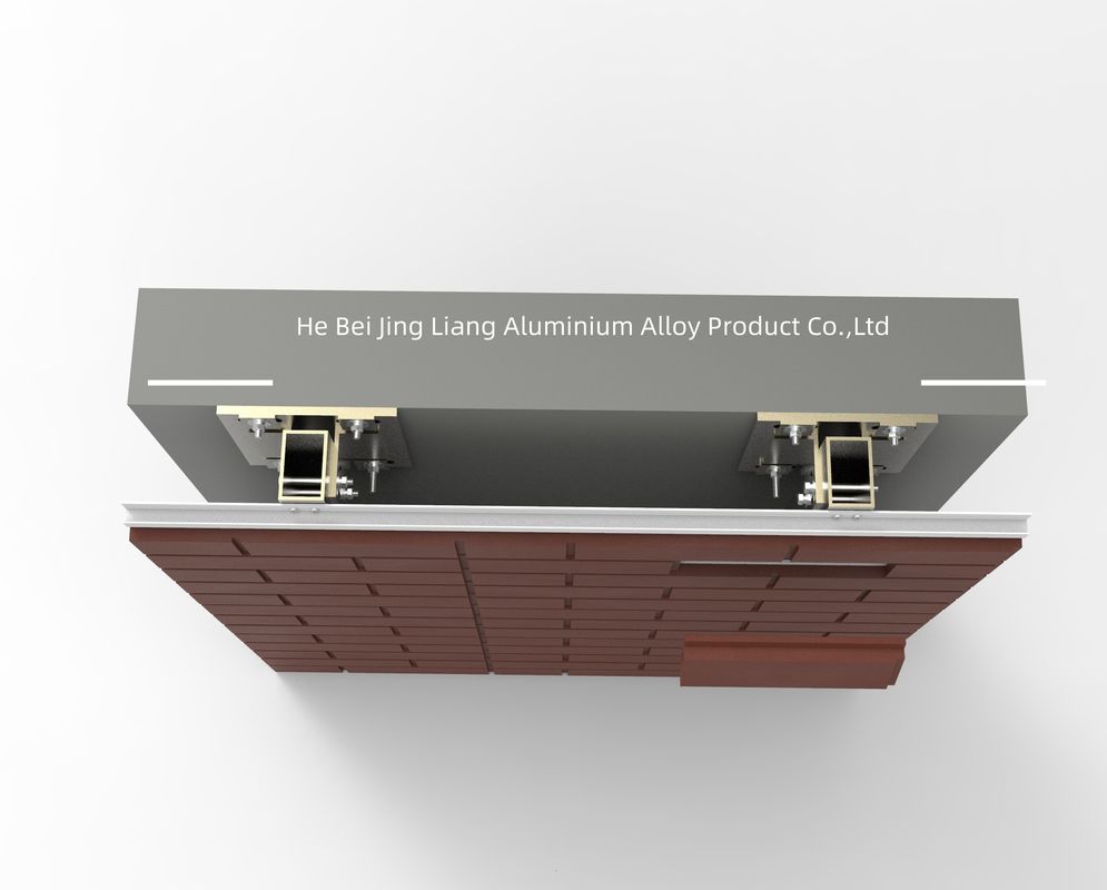Mudah Instalasi Brick Wall Support Systems Ketahanan Korosi