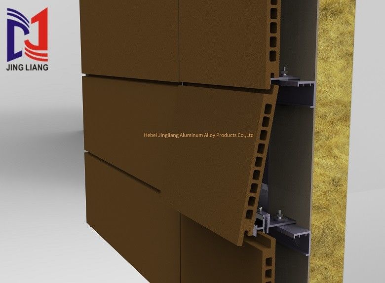 Mudah Instalasi dan Disesuaikan Circlip Fixing System untuk kedua panel 20mm Terracotta dan panel 30mm Terracotta