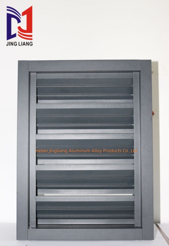Kustomisasi Aluminium Louver Powder Coating Atau PVDF Atau Anodized Oxidation Untuk Dekorasi