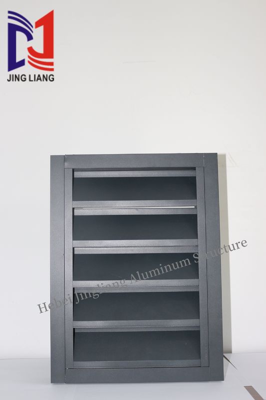 Kustomisasi Aluminium Louver Powder Coating Atau PVDF Atau Anodized Oxidation Untuk Dekorasi