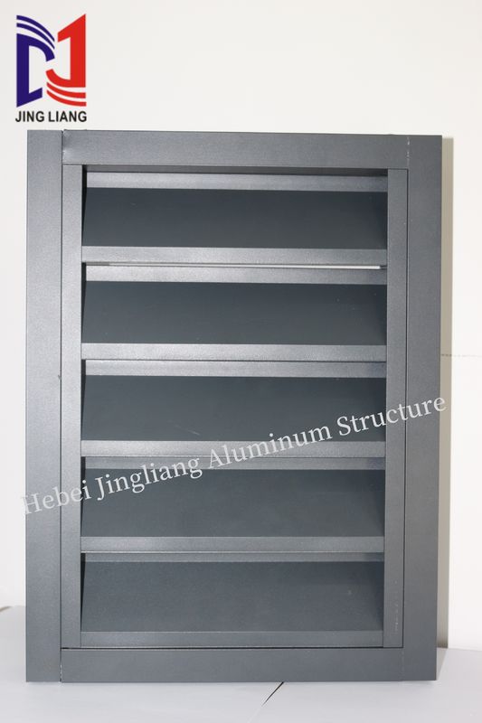 Kustomisasi Aluminium Louver Powder Coating Atau PVDF Atau Anodized Oxidation Untuk Dekorasi