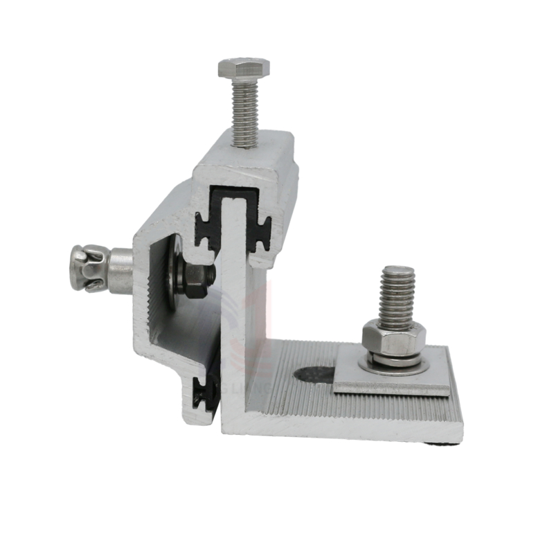 Klip Aluminium Durasi Tinggi untuk Sistem Penopang Fasad Batu Bangunan Komersial dan Industri