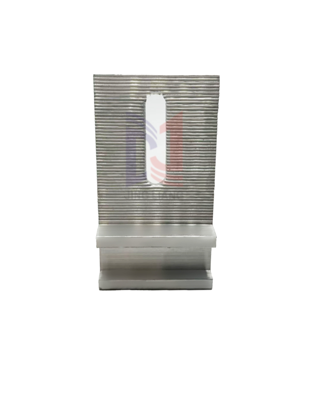 Klip F-shaped Aluminium Anti-korosi untuk Sistem Penyangga Fasad Terakota 30 mm