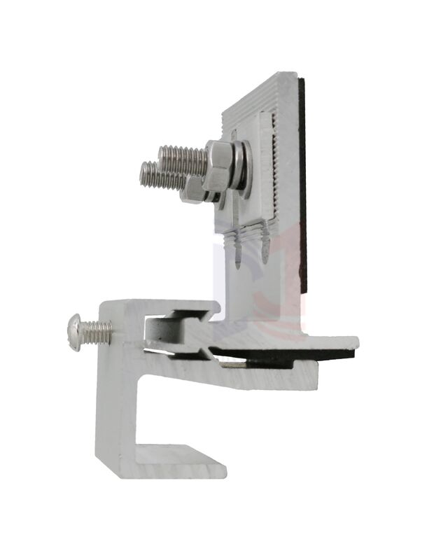 Klip ujung aluminium anti korosi untuk sistem pendukung fasad terakota