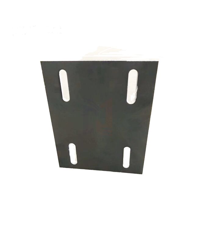 Bagian tertanam galvanis dan anti korosi untuk sistem pendukung fasad