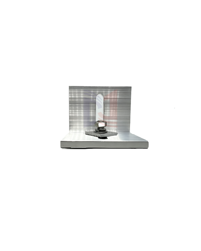 Anti-korosi dan mudah instalasi Alumium Bracket untuk fasad Support Systm